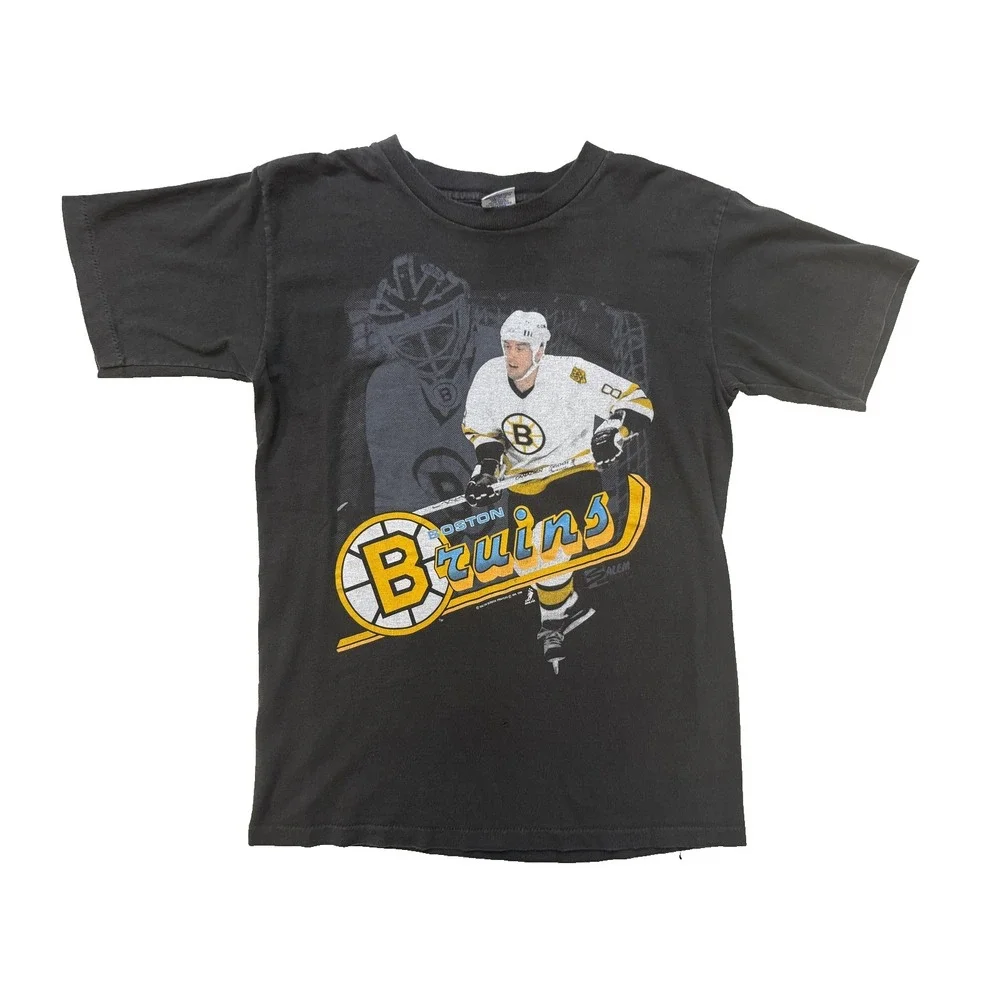 Vintage 90s Boston‎ Bruins Shirt Mens Medium NHL Hockey Salem Single Stitch RARE